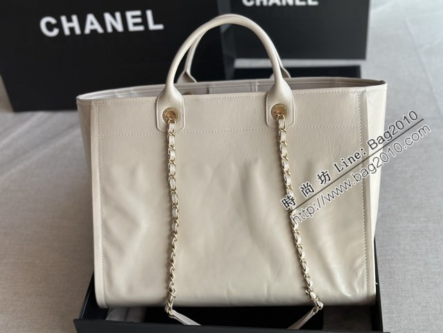 Chanel專櫃經典牛皮系列大型購物袋女包 66941# 香奈兒最新品購物袋 djc5463